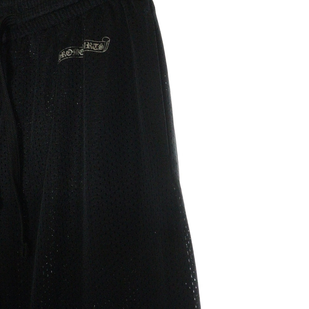 CHROME HEARTS(クロムハーツ) MESH VARSITY PANTS メッシュプリントロングパンツ ブラック