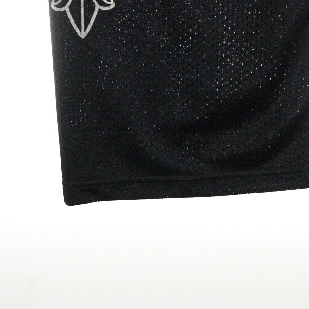 CHROME HEARTS(クロムハーツ) MESH VARSITY PANTS メッシュプリントロングパンツ ブラック