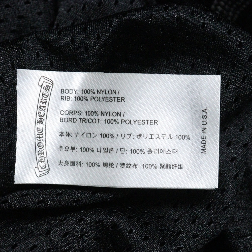 CHROME HEARTS(クロムハーツ) MESH VARSITY PANTS メッシュプリントロングパンツ ブラック