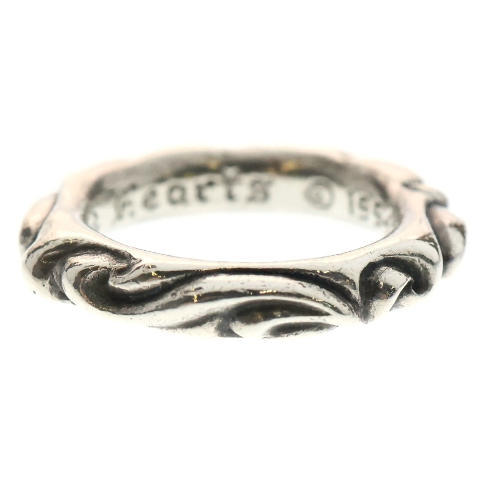 CHROME HEARTS(クロムハーツ) SCRL BAND スクロールバンド リング シルバー BCA351