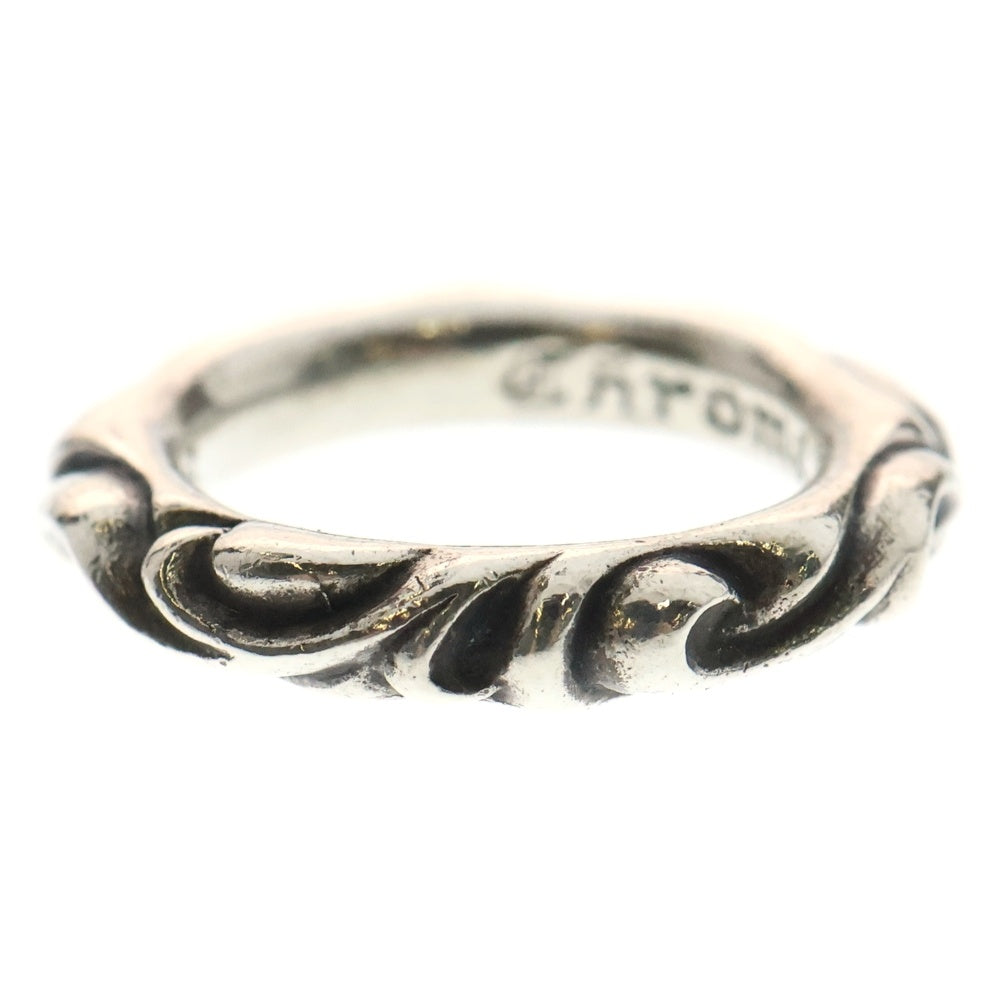 CHROME HEARTS(クロムハーツ) SCRL BAND スクロールバンド リング シルバー BCA351