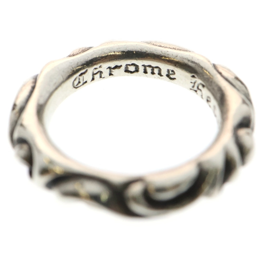 CHROME HEARTS(クロムハーツ) SCRL BAND スクロールバンド リング シルバー BCA351