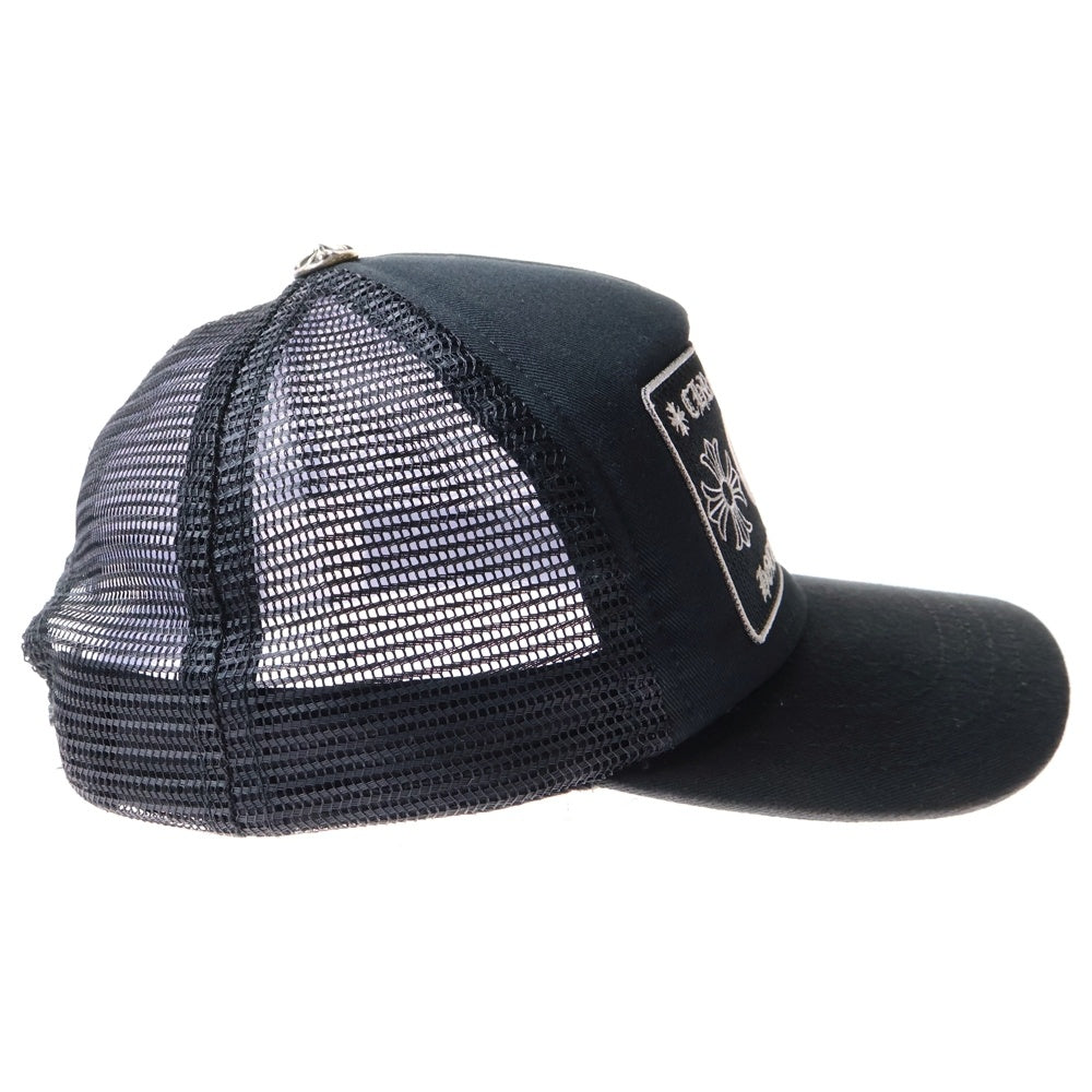 CHROME HEARTS(クロムハーツ) TRUCKER CAP CHパッチメッシュトラッカーキャップ クロスボール付 帽子 ブラック