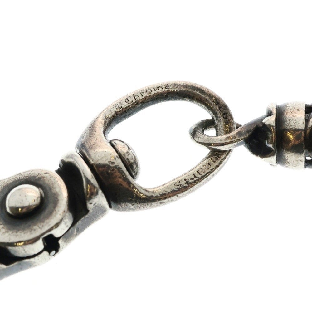 CHROME HEARTS(クロムハーツ) OLD ROLLER LONG-S オールド 1クリップ 9LINK ロングローラーウォレットチェーン シルバー