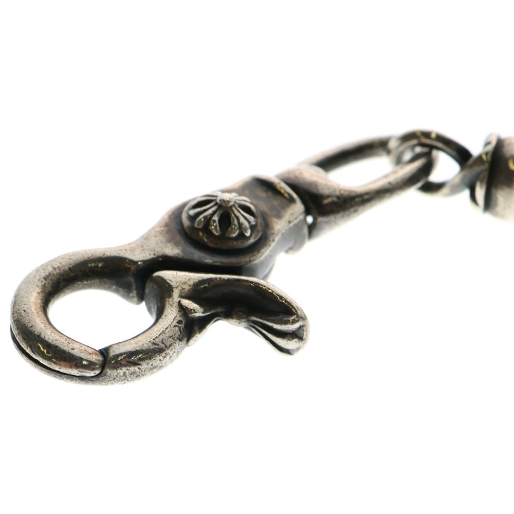 CHROME HEARTS(クロムハーツ) OLD ROLLER LONG-S オールド 1クリップ 9LINK ロングローラーウォレットチェーン シルバー