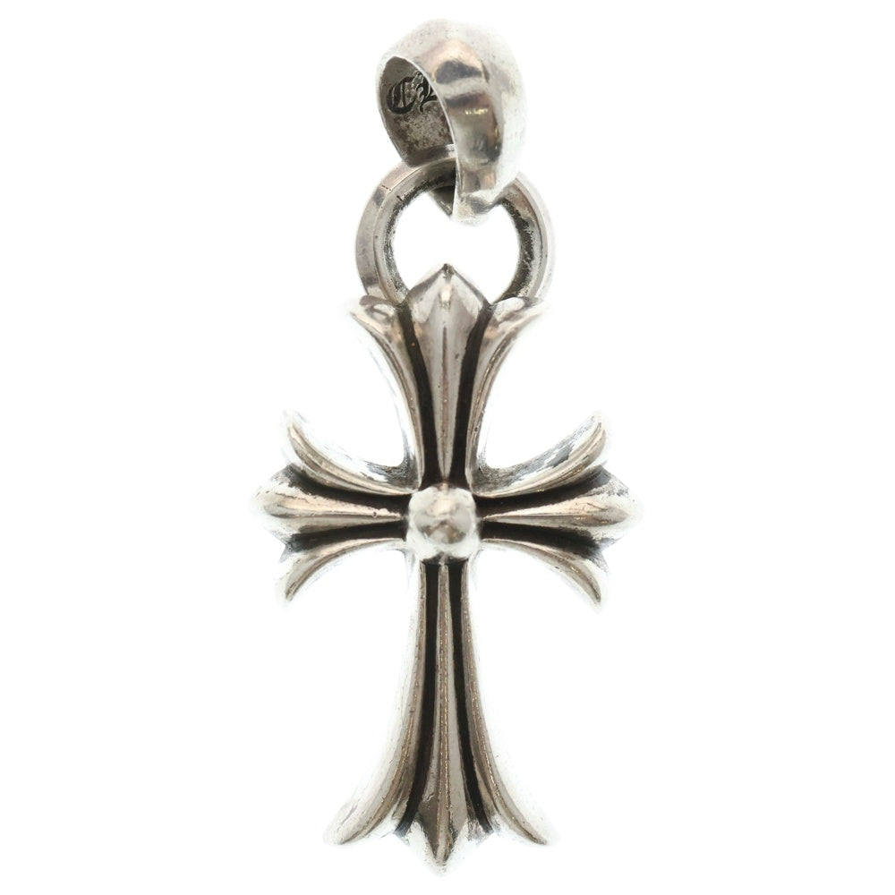 CHROME HEARTS(クロムハーツ) CH CRS SML W/BALE Wベイル スモールCHクロス ペンダントトップ シルバー BCA218