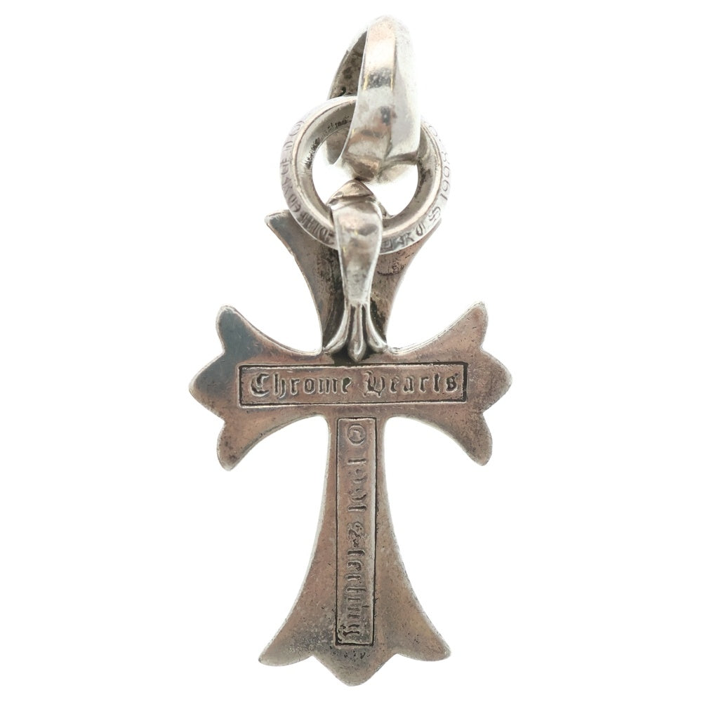 CHROME HEARTS(クロムハーツ) CH CRS SML W/BALE Wベイル スモールCHクロス ペンダントトップ シルバー BCA218
