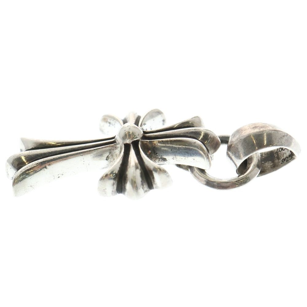 CHROME HEARTS(クロムハーツ) CH CRS SML W/BALE Wベイル スモールCHクロス ペンダントトップ シルバー BCA218