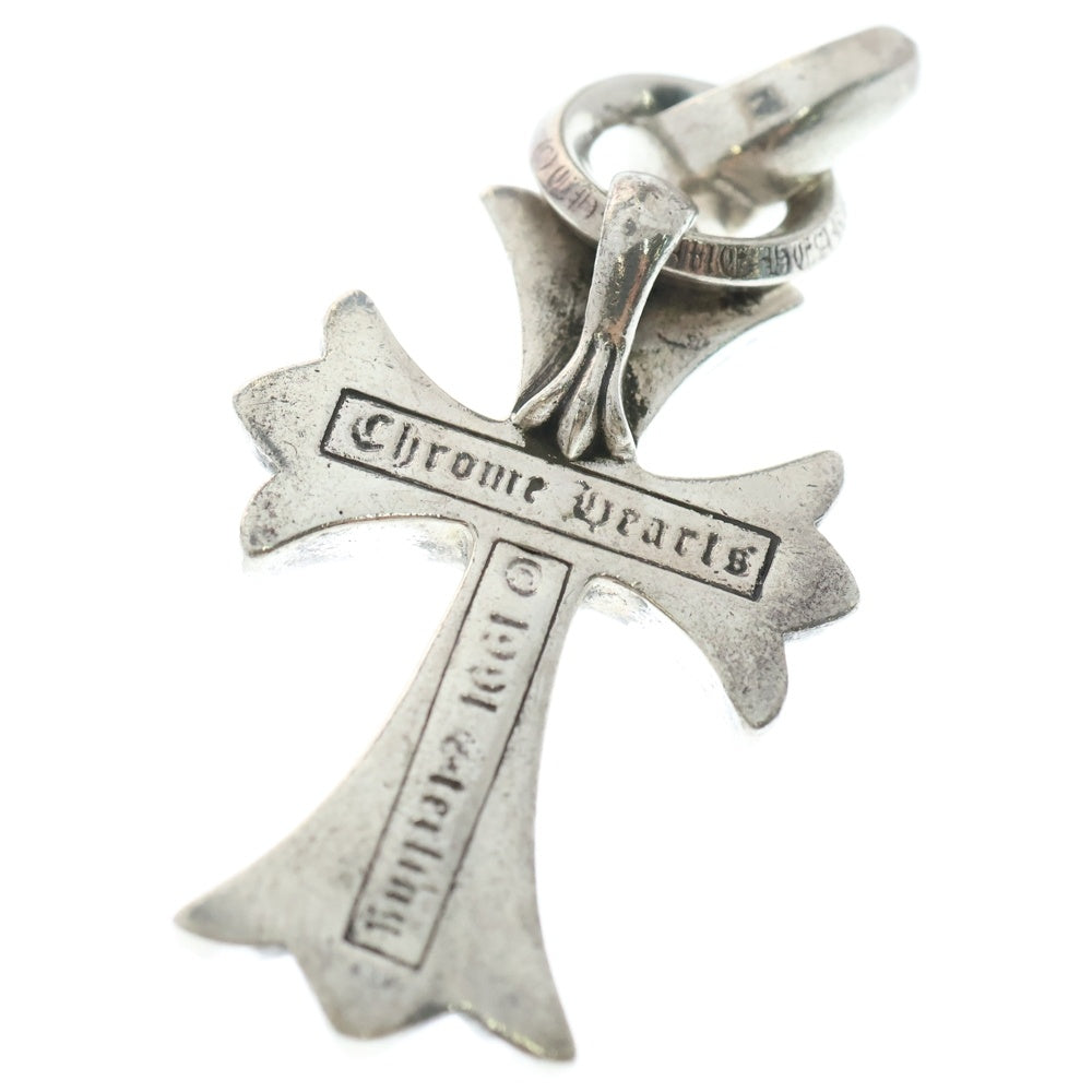 CHROME HEARTS(クロムハーツ) CH CRS SML W/BALE Wベイル スモールCHクロス ペンダントトップ シルバー BCA218