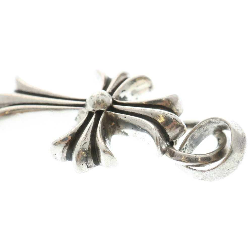CHROME HEARTS(クロムハーツ) CH CRS SML W/BALE Wベイル スモールCHクロス ペンダントトップ シルバー BCA218