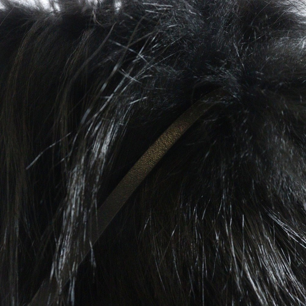 Rick Owens(リックオウエンス) Palais Royal Fox Fur Bag ロイヤル ショルダーバッグ ブラック