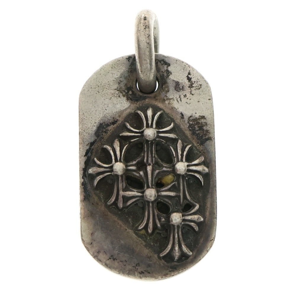 クロムハーツ　レイズドセメタリードッグタグ ペンダントトップ　チェーン無し CHROME HEARTS(クロムハーツ) RAISED CEMETERY レイズド