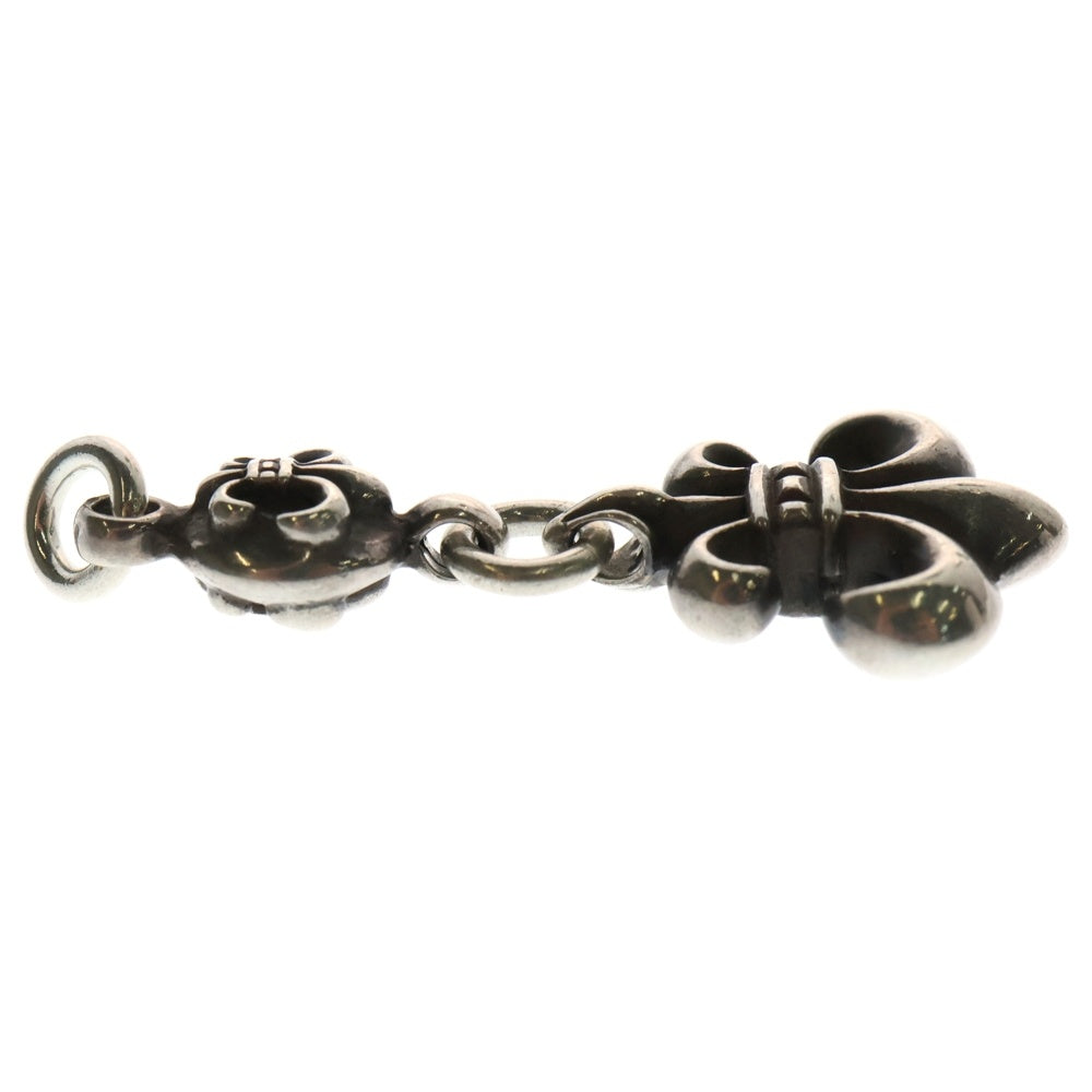 CHROME HEARTS(クロムハーツ) 1BALL BS FLEUR 1ボールBSフレアチャーム ペンダントトップ シルバー BCA198
