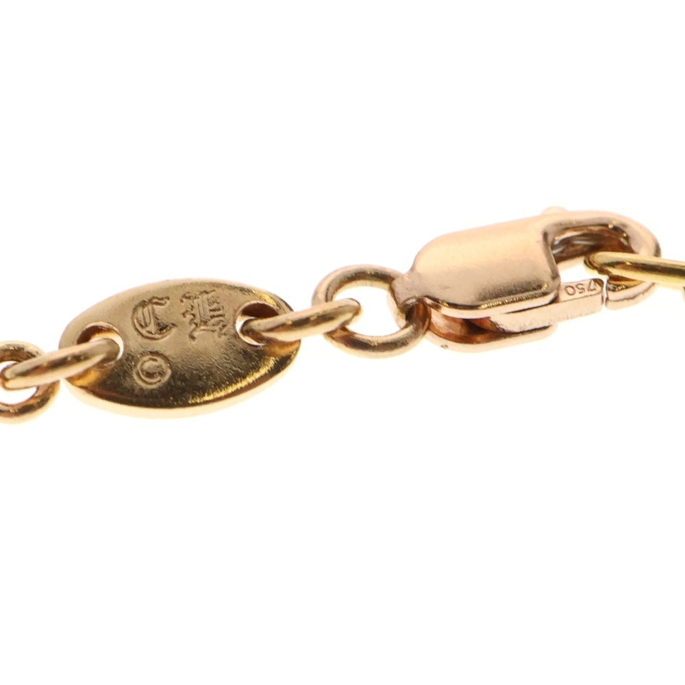 CHROME HEARTS(クロムハーツ) 22K NECKCHAIN T18 ツイストチェーンネックレス 18inch ゴールド BCA014