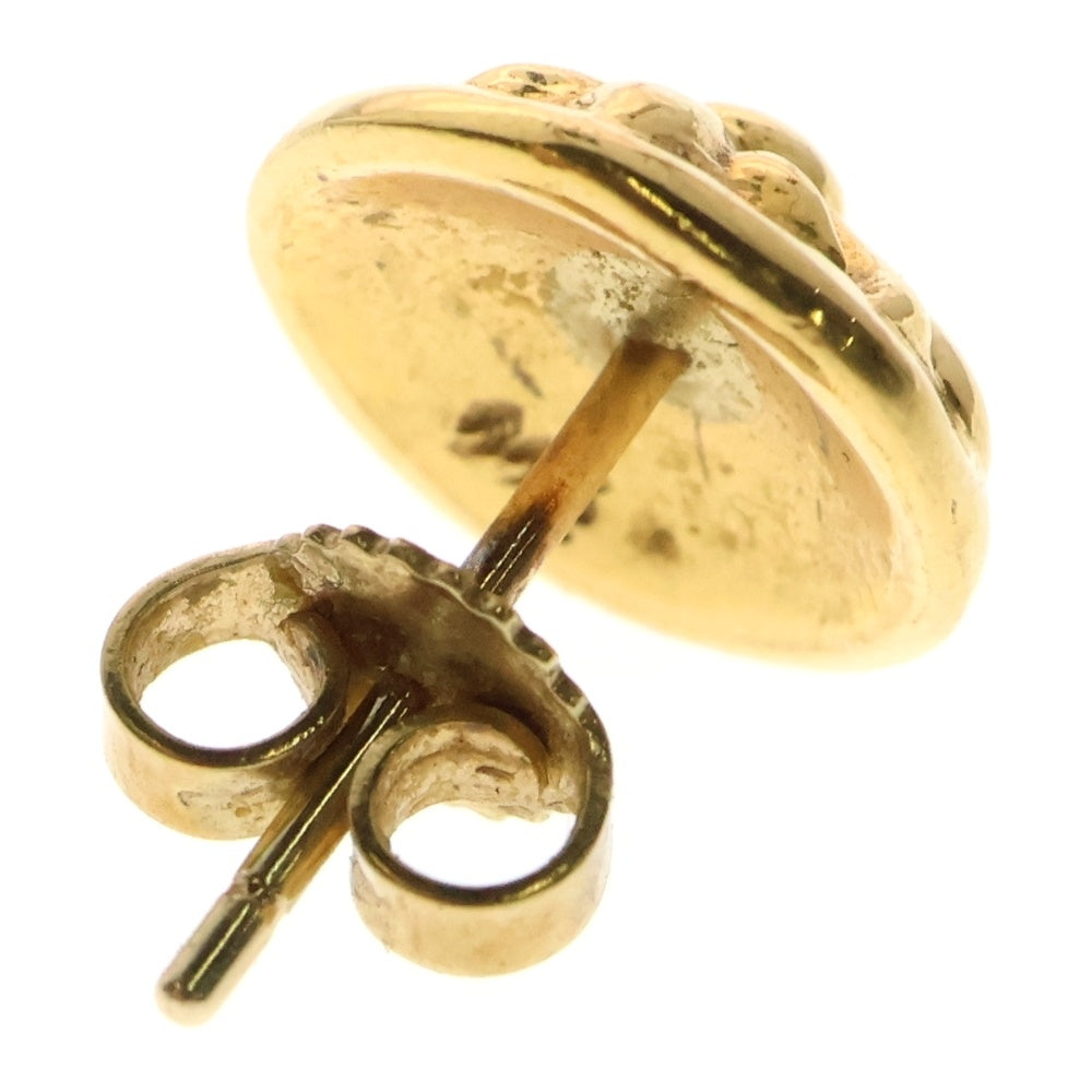 CHROME HEARTS(クロムハーツ) 22K STD CRSBL クロスボール スタッドピアス ゴールド