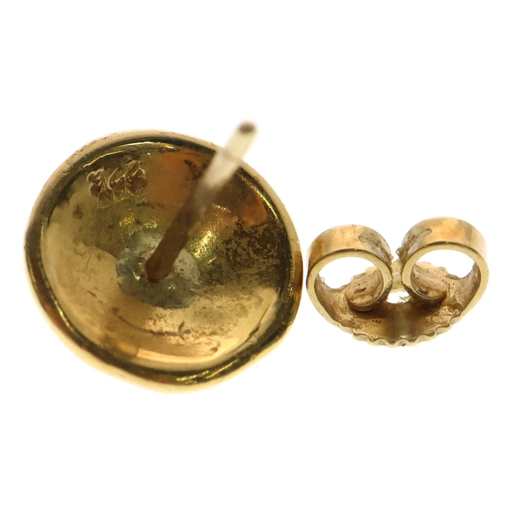 CHROME HEARTS(クロムハーツ) 22K STD CRSBL クロスボール スタッドピアス ゴールド