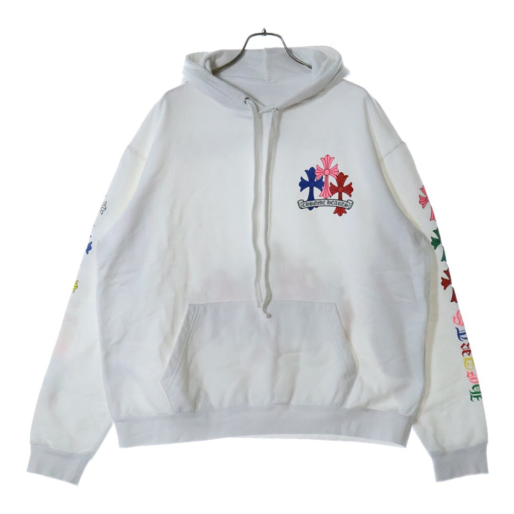 CHROME HEARTS(クロムハーツ) MLTCOL CEM CRS HD PLVR マルチカラーセメタリークロスプリントパーカー