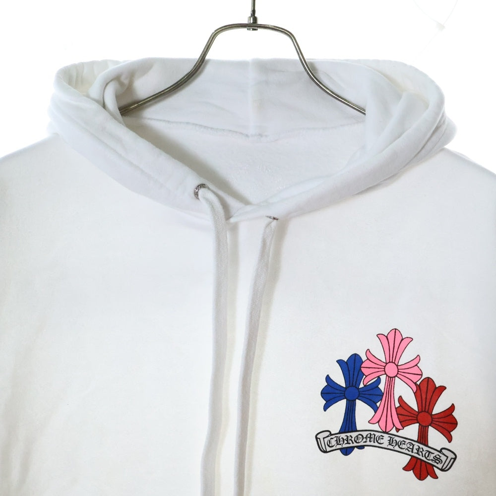 CHROME HEARTS(クロムハーツ) MLTCOL CEM CRS HD PLVR マルチカラーセメタリークロスプリントパーカー