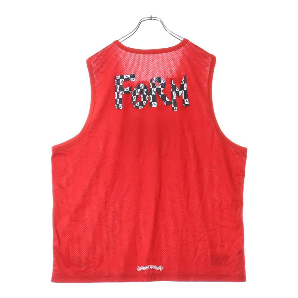 CHROME HEARTS(クロムハーツ) PPO FORM TEAM MESH WARM UP JERSEY MATTYBOY リバーシブルプリントメッシュタンクトップ