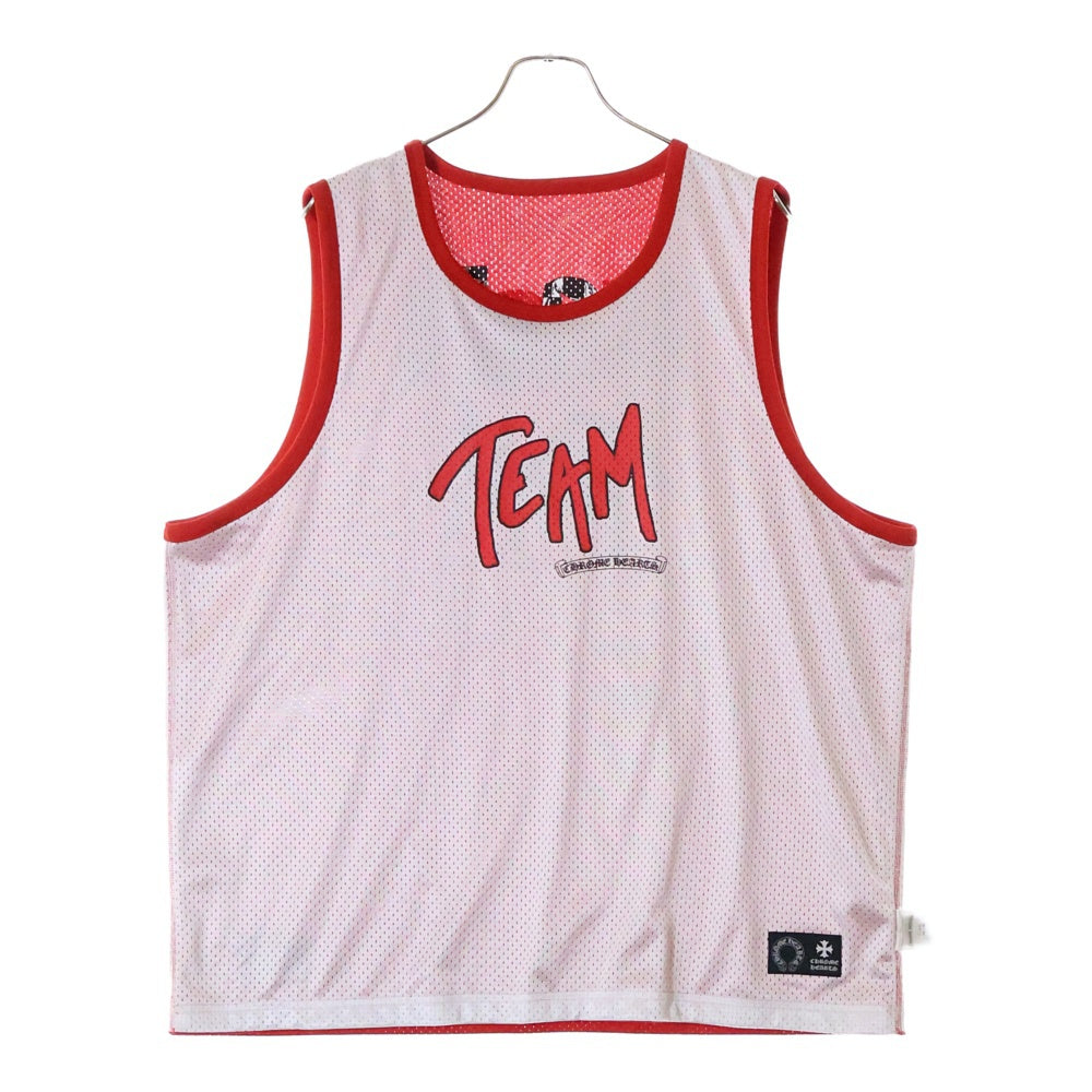 CHROME HEARTS(クロムハーツ) PPO FORM TEAM MESH WARM UP JERSEY MATTYBOY リバーシブルプリントメッシュタンクトップ