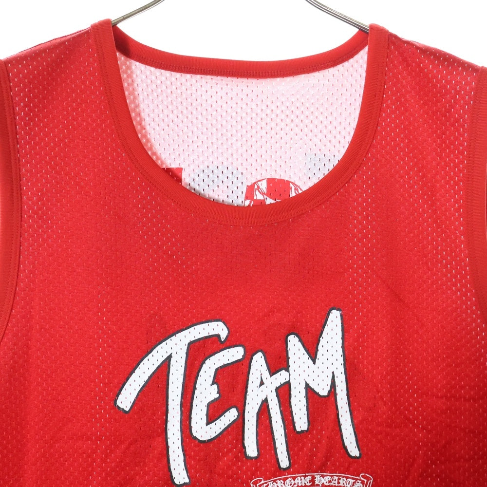 CHROME HEARTS(クロムハーツ) PPO FORM TEAM MESH WARM UP JERSEY MATTYBOY リバーシブルプリントメッシュタンクトップ