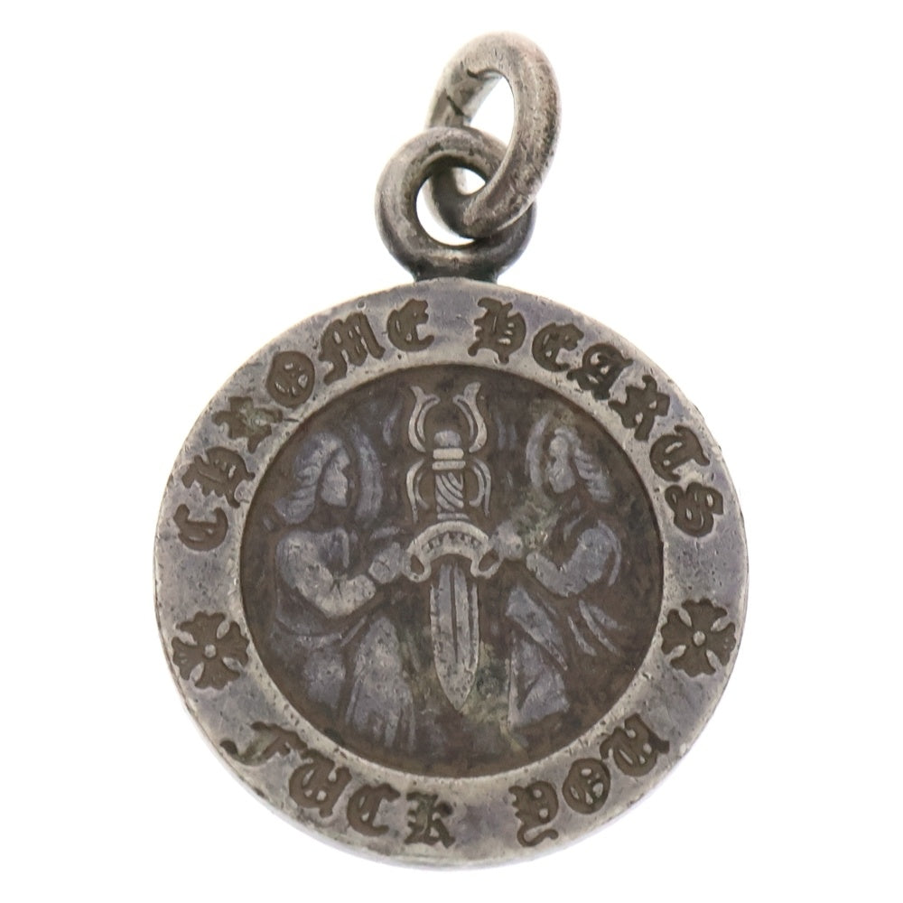 CHROME HEARTS(クロムハーツ) CHRM ANGL MDL V1 エンジェルメダルチャーム ペンダントトップ シルバーBCA229