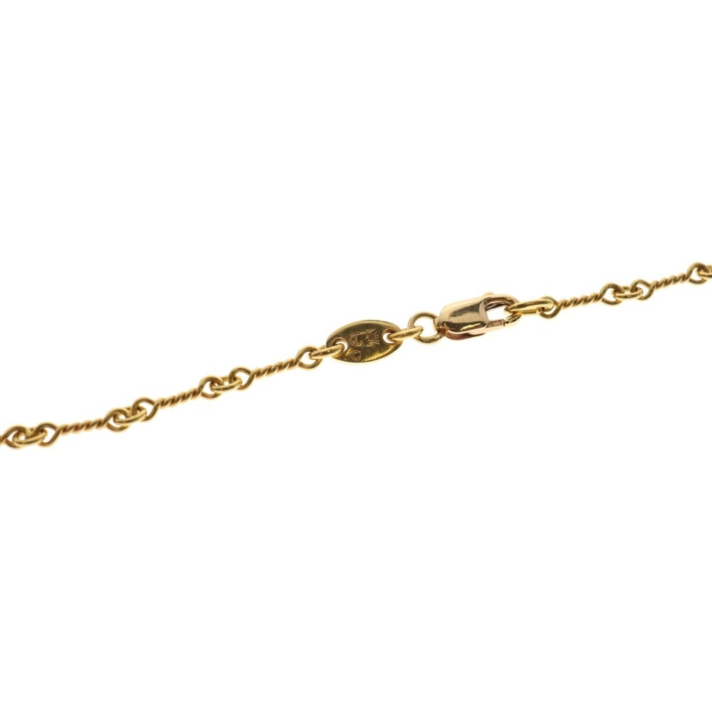 CHROME HEARTS(クロムハーツ) 22K NECKCHAIN T18 ツイストチェーンネックレス 18inch ゴールド BCA014