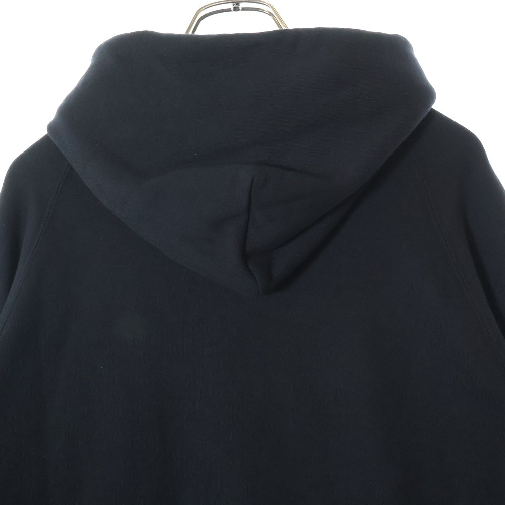 Sacai(サカイ) 25SS ×WTAPS Flock Print Hoodie ×ダブルタップス フロックプリント プルオーバーフーディ 25-0925S ブラック