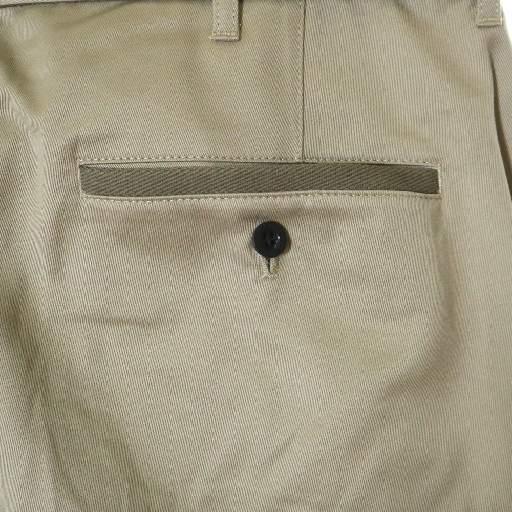 Sacai(サカイ) 25SS Cotton Chino Pants ベルテッドコットンチノパンツ 25-03604M ベージュ