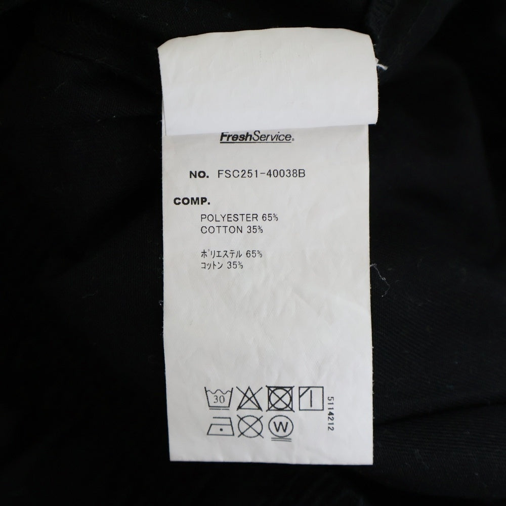 FreshService(フレッシュサービス) CORPORATE EASY PANTS FSC251-40038B コーポレート イージーパンツ ブラック