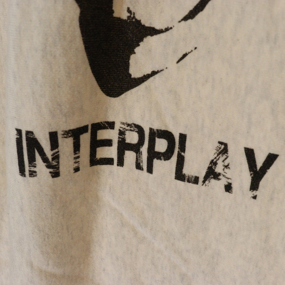 UNDERCOVER(アンダーカバー) 25SS Exchange Bill Evans INTERPLAY エクスチェンジ スウェット ビルエヴァンス 長袖クルーネックスウェットトレーナー ベージュ UC1E9809-1