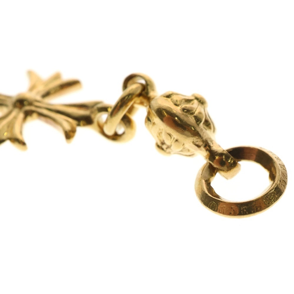 CHROME HEARTS(クロムハーツ) 22K 1BT TNY CH CRS 1ボールタイニーCHクロス チャーム ネックレストップ ゴールド