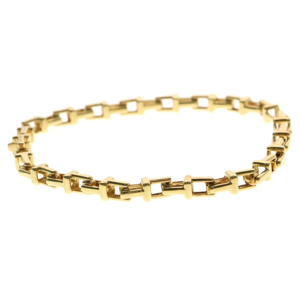 TIFFANY & Co.(ティファニー) K18 Tナローチェーン ブレスレット ゴールド