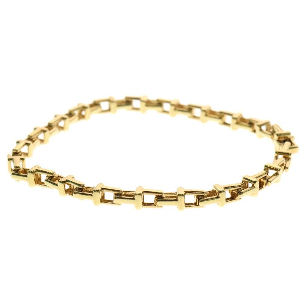 TIFFANY & Co.(ティファニー) K18 Tナローチェーン ブレスレット ゴールド