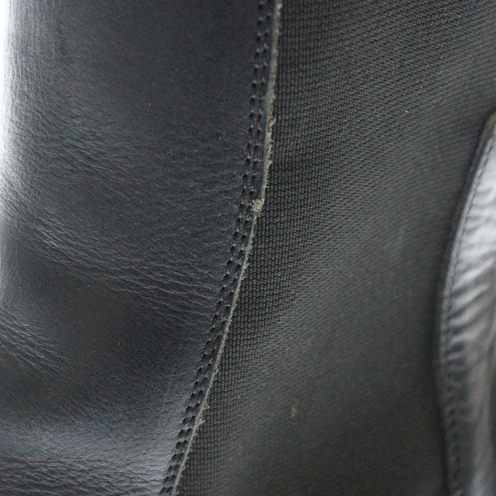 Rick Owens(リックオウエンス) Platformskiss Grill Kiss Boots プラットフォーム グリル キスブーツ ブラック RU02C7825 LWNGR0