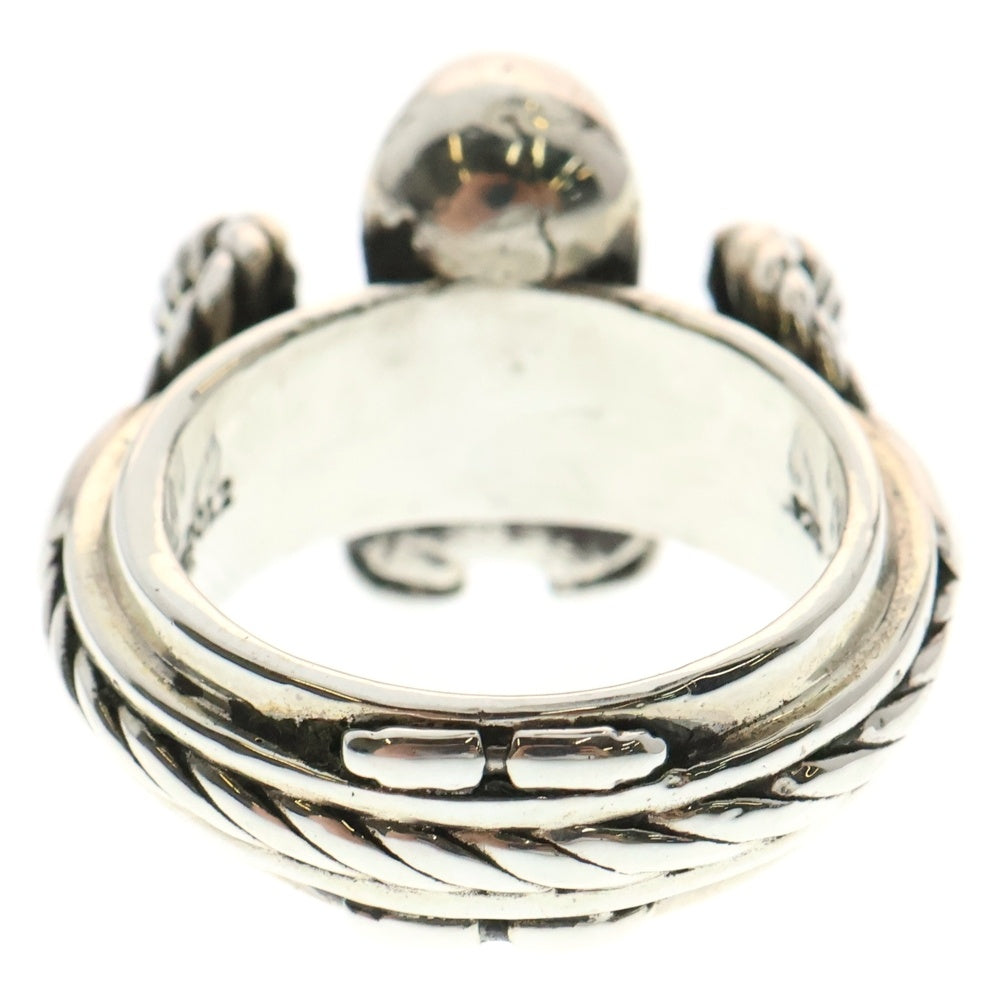 CHROME HEARTS(クロムハーツ) FT HRRSTTR CABLE SML フォティ ハリスティーター スモール ケーブル リング シルバー 19号