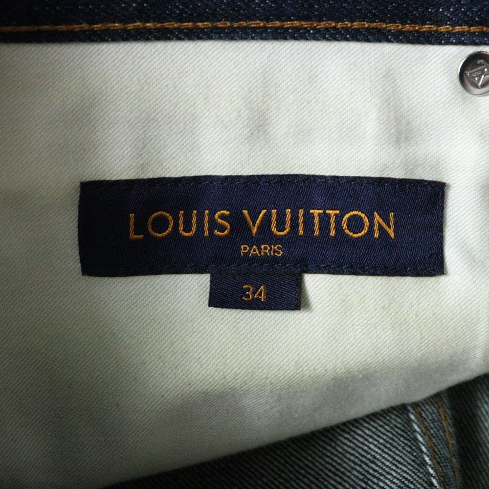 LOUIS VUITTON(ルイヴィトン) スリムストレッチデニムパンツ インディゴブルー RM202Q DKN HID70W 1A5W0S