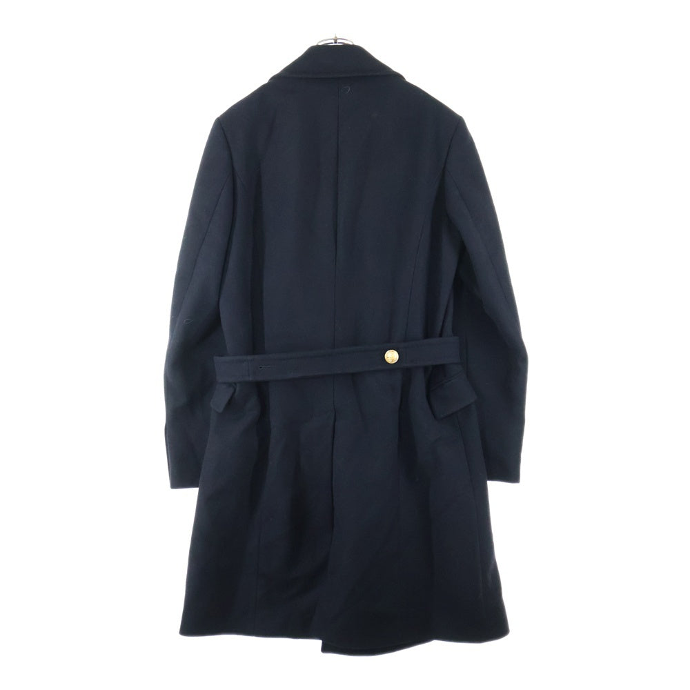 BALMAIN(バルマン) Belted Trench Coat W7H3028T158 ベルト付き ロングトレンチコート ウール 金ボタン