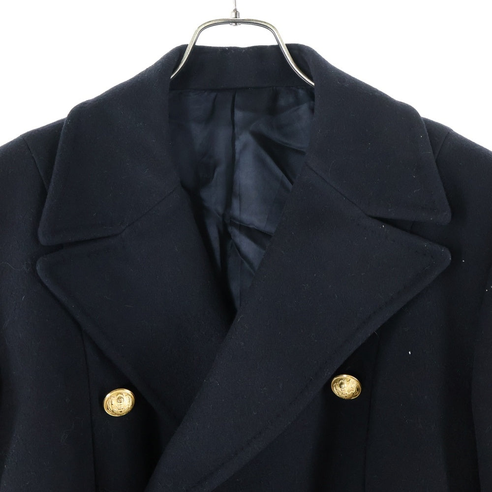 BALMAIN(バルマン) Belted Trench Coat W7H3028T158 ベルト付き ロングトレンチコート ウール 金ボタン