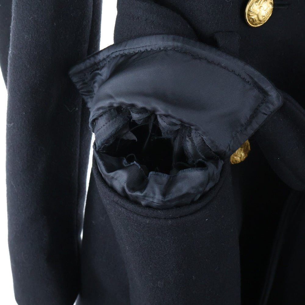BALMAIN(バルマン) Belted Trench Coat W7H3028T158 ベルト付き ロングトレンチコート ウール 金ボタン