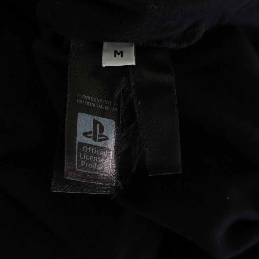 BALENCIAGA(バレンシアガ) 21AW ×SONY PlayStation5 651795 TKVF3 プレイステーション5 PS5ロゴプリント半袖Tシャツ カットソー ブラック