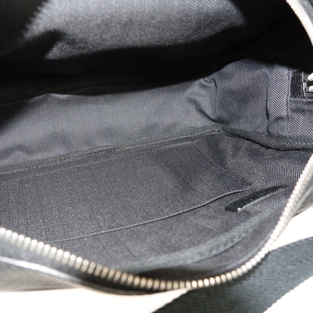 LOEWE(ロエベ) MILITARY MESSENGER ミリタリーメッセンジャー アナグラム ショルダーバッグ ブラック B553A72X21 652234