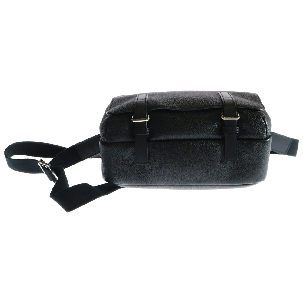 LOEWE(ロエベ) MILITARY MESSENGER ミリタリーメッセンジャー アナグラム ショルダーバッグ ブラック B553A72X21 652234