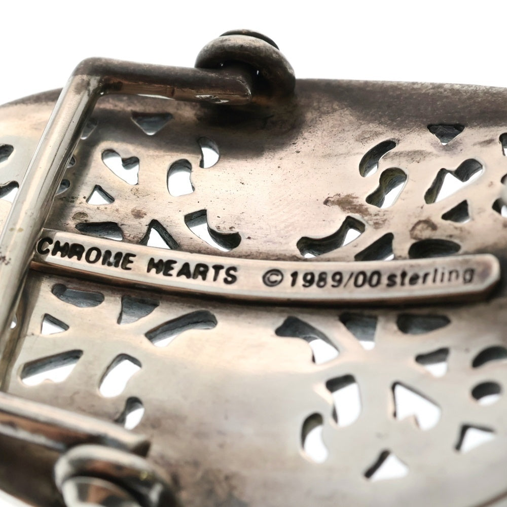 CHROME HEARTS(クロムハーツ) OVAL CROSS STRAP1.5クラシックオーバルクロスバックル シルバー BCA359