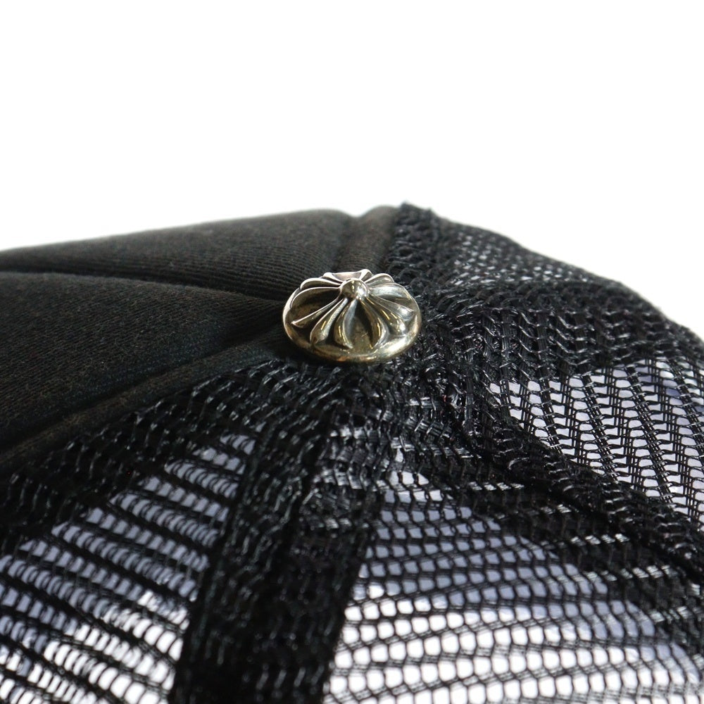 CHROME HEARTS(クロムハーツ) TRUCKER CAP CHパッチメッシュトラッカーキャップ クロスボール付 帽子 ブラック