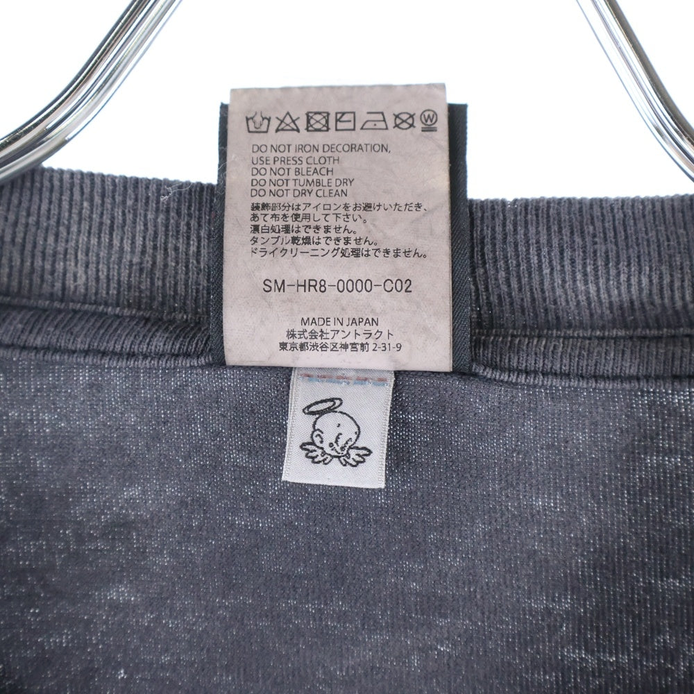 SAINT MICHAEL(セントマイケル) 25SS × FEAR OF GOD SNT OF GOD FG_LS TEE フィアオブゴッド セントオブゴッド 両面プリント クルーネック 長袖Tシャツ カットソー SM-HR8-0000-C02