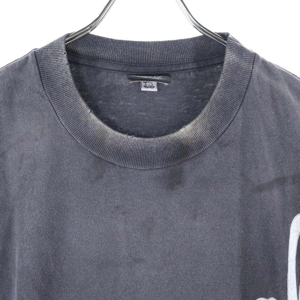 SAINT MICHAEL(セントマイケル) 25SS × FEAR OF GOD SNT OF GOD FG_LS TEE フィアオブゴッド セントオブゴッド 両面プリント クルーネック 長袖Tシャツ カットソー SM-HR8-0000-C02