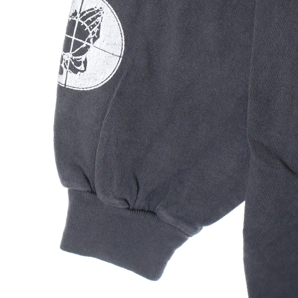 SAINT MICHAEL(セントマイケル) 25SS × FEAR OF GOD SNT OF GOD FG_LS TEE フィアオブゴッド セントオブゴッド 両面プリント クルーネック 長袖Tシャツ カットソー SM-HR8-0000-C02