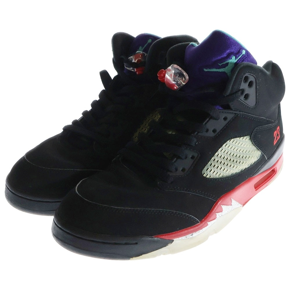 NIKE(ナイキ) AIR JORDAN 5 RETRO TOP3 エアジョーダン 5 トップスリー ハイカットスニーカー ブラック US11/29cm CZ1786-001