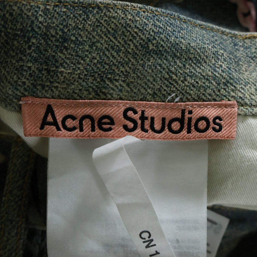 Acne Studios(アクネ ストゥディオズ) Baggy Fit Jeansルーズフィットジーンズ インディゴ 1981 FN-MN-TROU001101